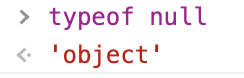 为什么typeof null返回object